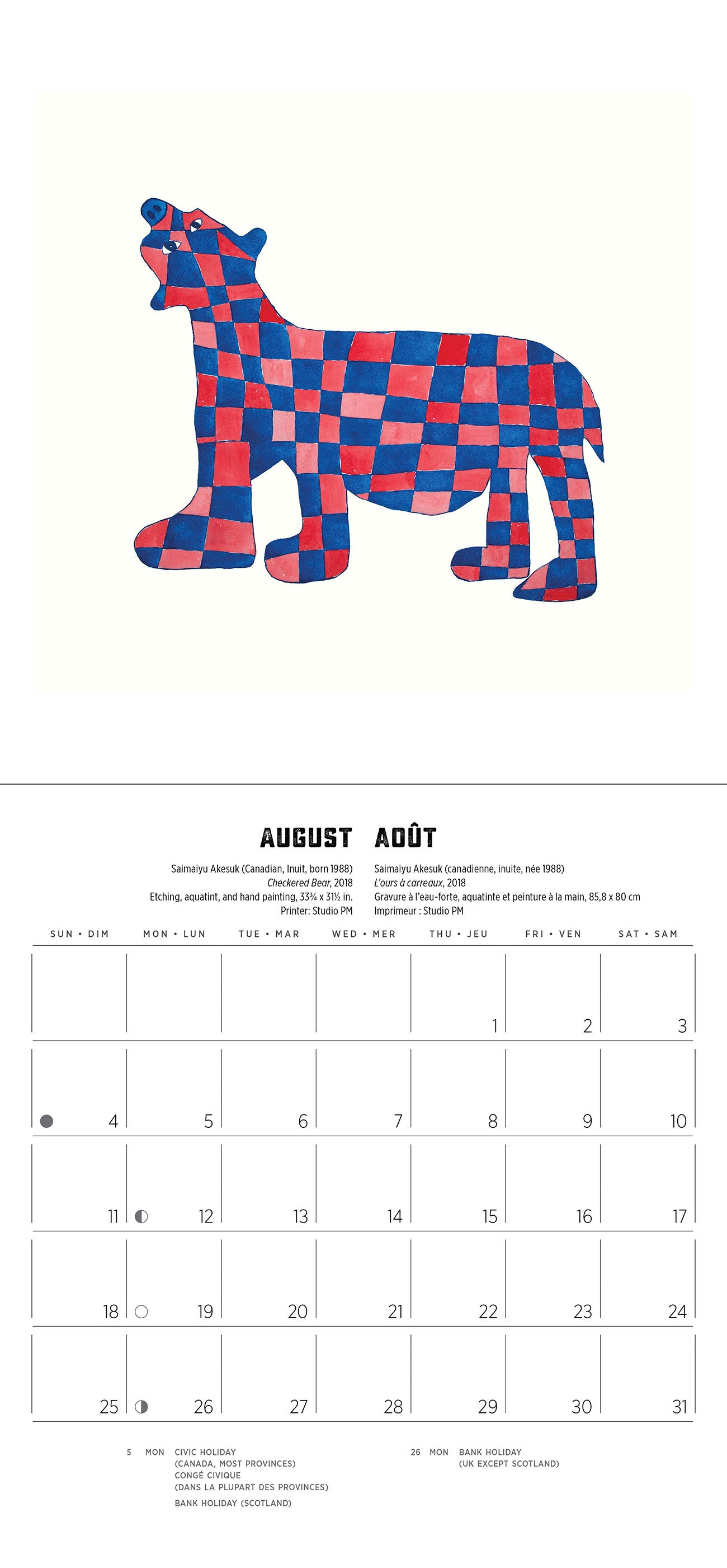 Inuit Art: Kinngait 2024 Mini Wall Calendar | The Dennos Museum Store,  Traverse City, MI